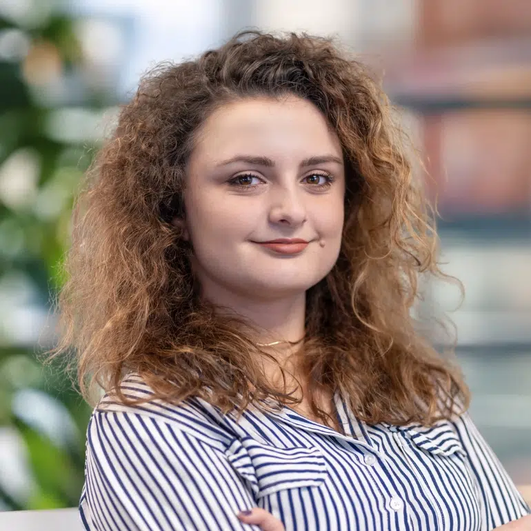 Agáta Křečková, backoffice manažerka Cybrela.