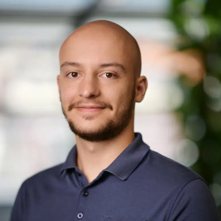Tobiáš Trnka, konzultant informační bezpečnosti Cybrela.