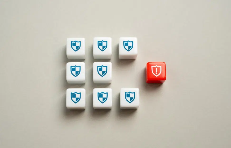 Compromise of the security system and threat of malicious influence or virus infection