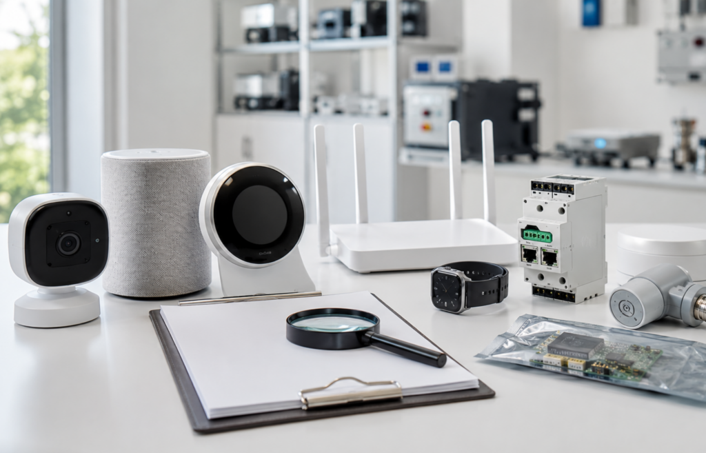 Produkty s digitálními prvky, síťová zařízení a elektronické komponenty při posuzování požadavků Cyber Resilience Act.